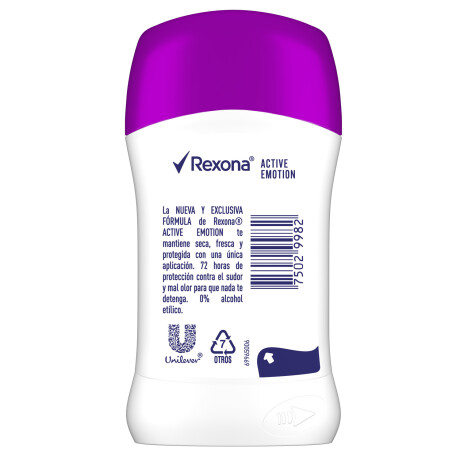 Rexona Desodorante Antitranspirante Barra Emotion F Rexona Desodorante Antitranspirante Barra Emotion F