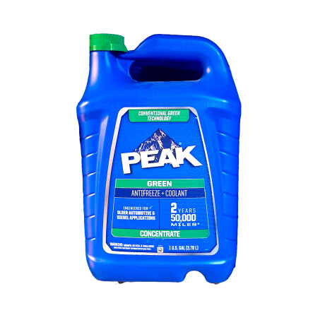 REFRIGERANTE - ANTICONGELANTE VERDE CONCENTRADO P/DILUIR 3.78LTS PEAK REFRIGERANTE - ANTICONGELANTE VERDE CONCENTRADO P/DILUIR 3.78LTS PEAK