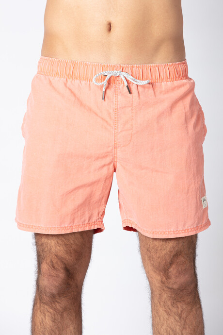 SHORT BAÑO ATLA E23 RUSTY Coral