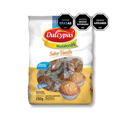 MAGDALENAS DULCYPAS 370G 12U VAINILLA MAGDALENAS DULCYPAS 370G 12U VAINILLA