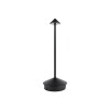 LAMPARA LED NEGRA 10.5X29CM C/USB Unica