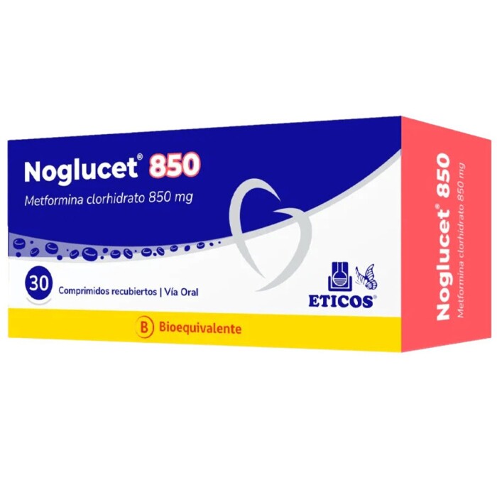 NOGLUCET 850mg x 30COMP. única