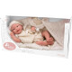 Arias - Muñeca Reborn Diego de 45 cm, bebé con Ropa Beige Arias - Muñeca Reborn Diego de 45 cm, bebé con Ropa Beige