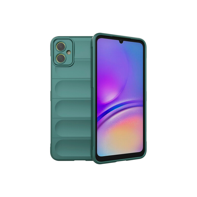 Protector Samsung Galaxy A05 engomado con textura color verde Protector Samsung Galaxy A05 Engomado Con Textura Color Verde