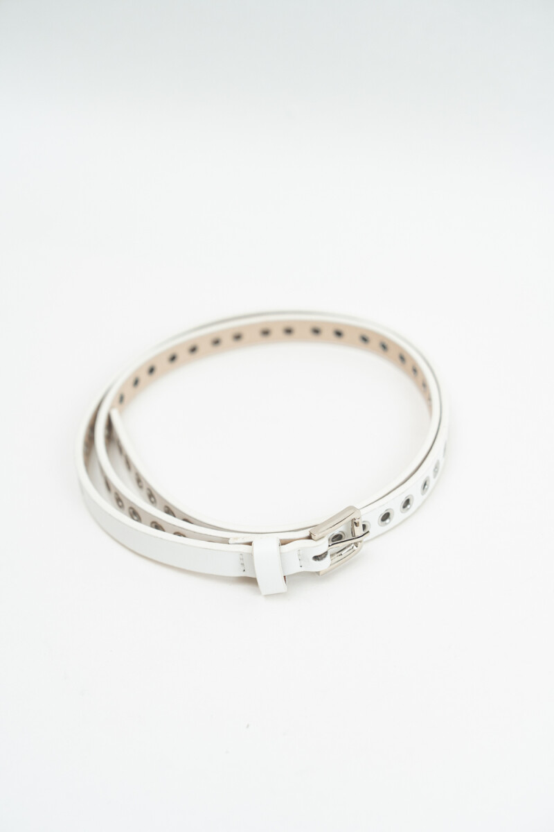 Cinturón Pelu - Blanco 