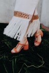 Pollera Calada Beige