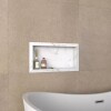 Nicho estante de empotrar Porcelanato 60cm Blanco Nicho Estante De Empotrar Porcelanato 60cm Blanco
