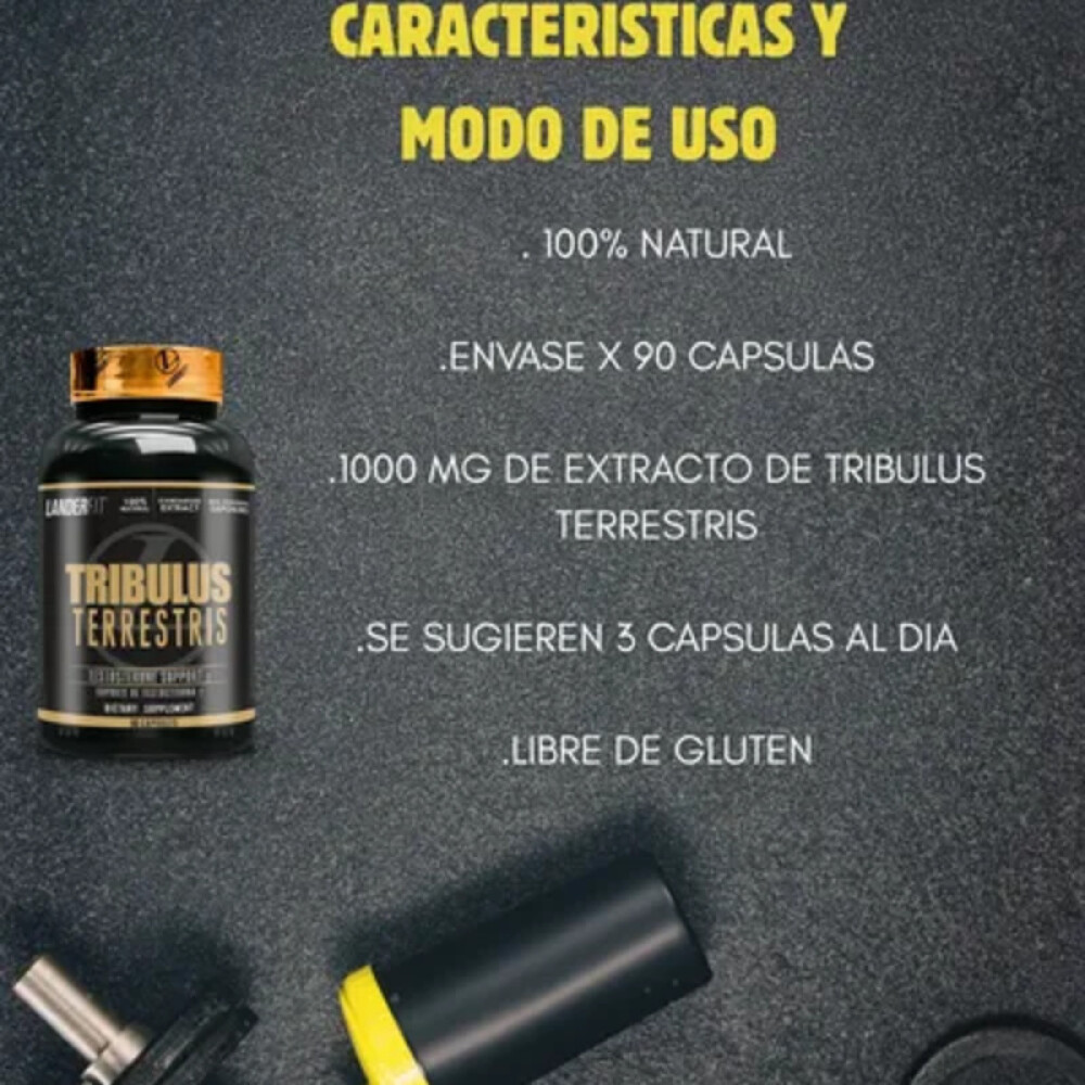 TRIBULUS TERRESTRIS LANDERFIT FR. X 90 C única