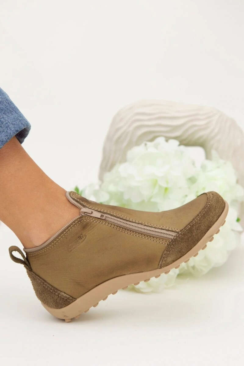 Zapato doble cierre VERDE