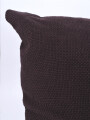 FUNDA ALMOHADON RUSTICO MARRON