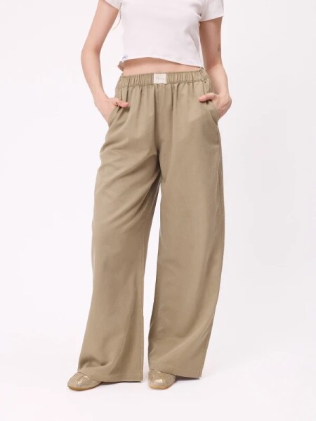 PANTALON RUSTY CARMIN VERDE
