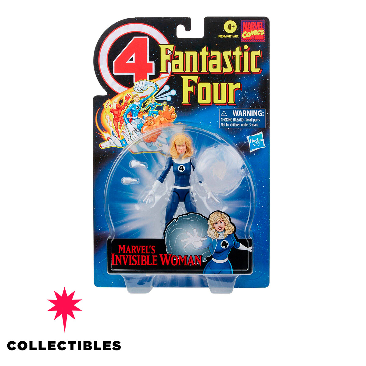 Fantastic Four! Retro Marvel Legends - Invisible Woman 