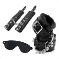 Set De BDSM Sado De 7 Piezas Negro