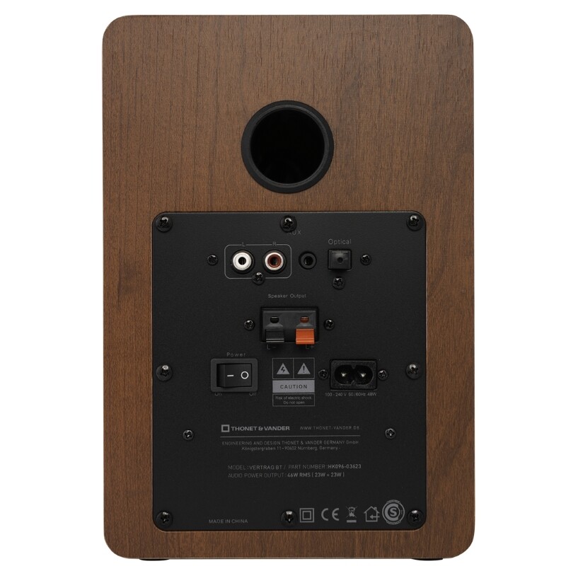 Thonet & Vander Speaker Vertrag Cine 46W Bt Brown Thonet & Vander Speaker Vertrag Cine 46W Bt Brown