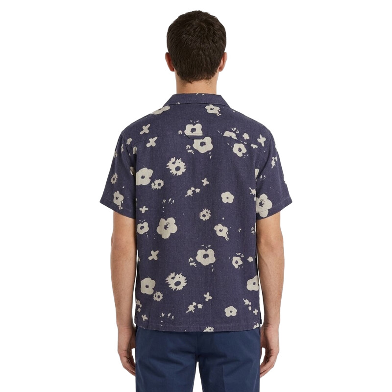 Camisa Critical Slide Splatter Resort - Azul Camisa Critical Slide Splatter Resort - Azul