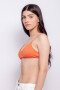 TOP ENTERO LEOPARD Coral Oscuro