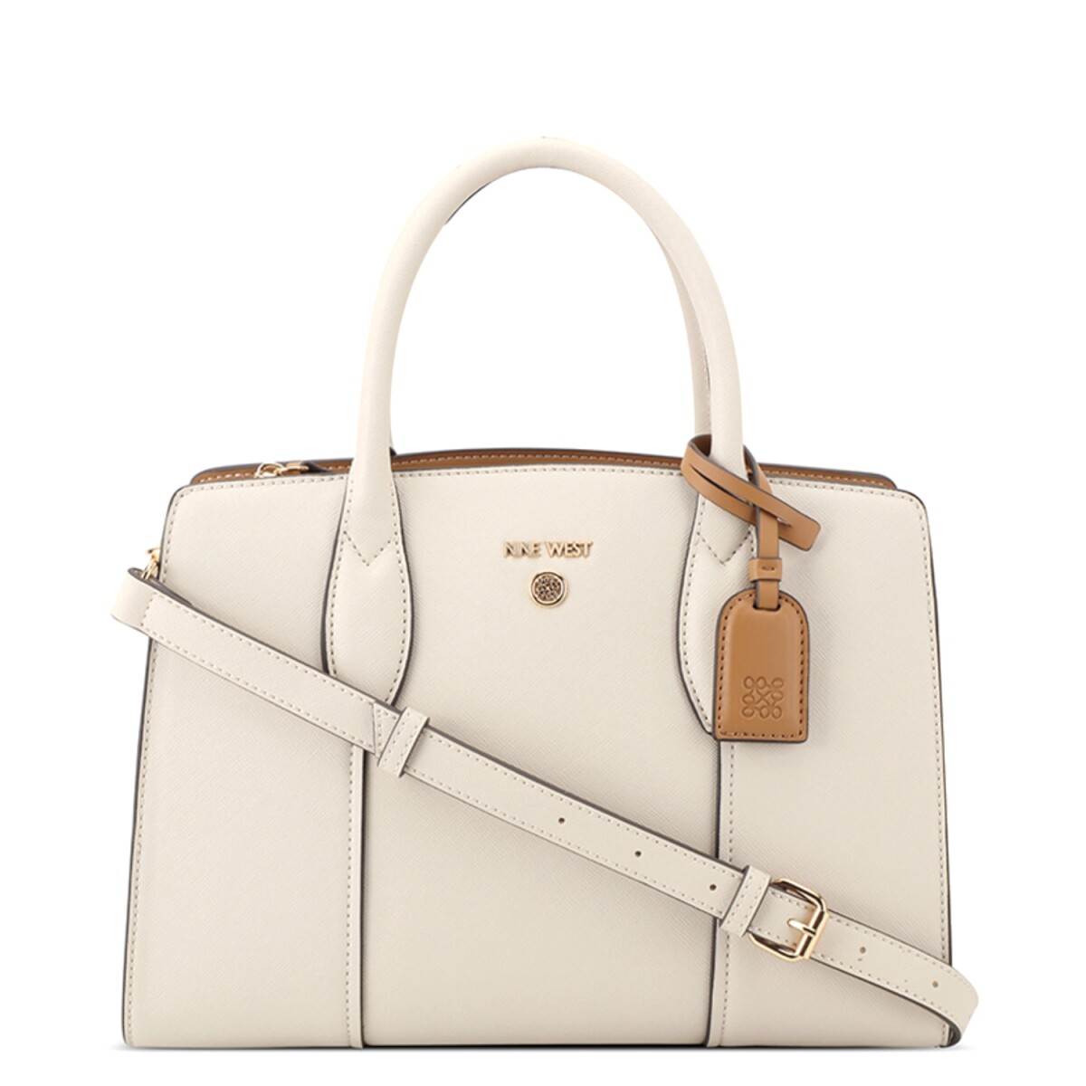 Grady 3 Comp Satchel - Milk 