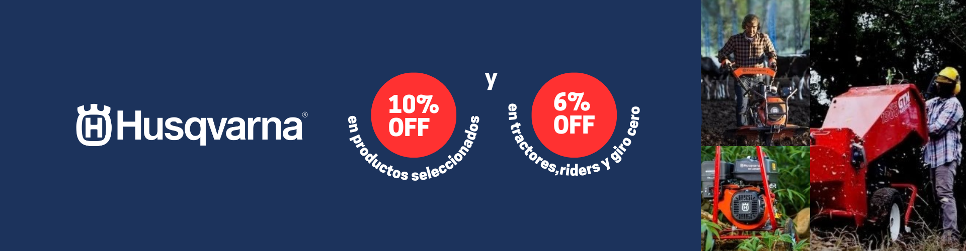 Husqvarna hasta 10 off