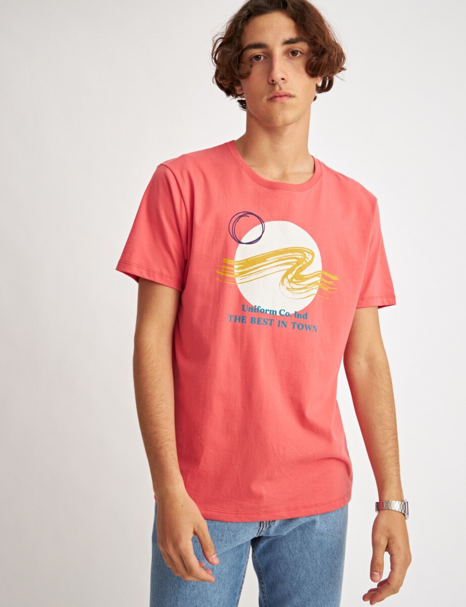 Remera Andrew - Tomate 