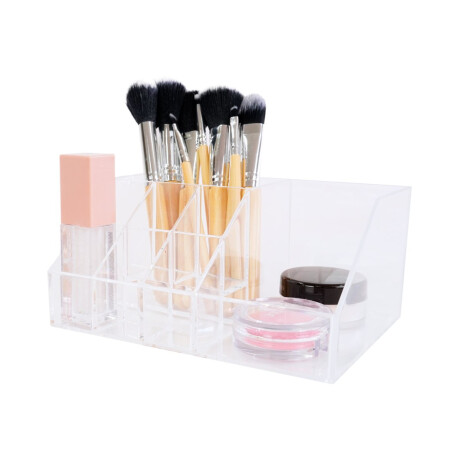 Organizador de cosmeticos de acrilico chico Organizador de cosmeticos de acrilico chico