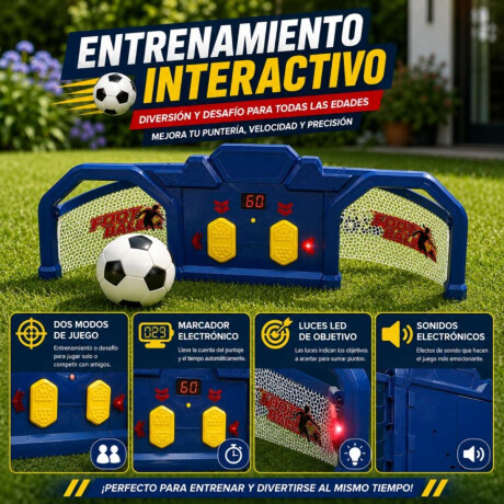 Arco de fútbol rebotador Sc