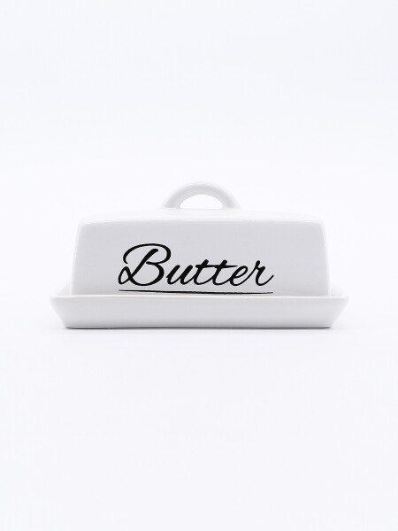 MANTEQUERA CERAMICA BUTTER BLANCO