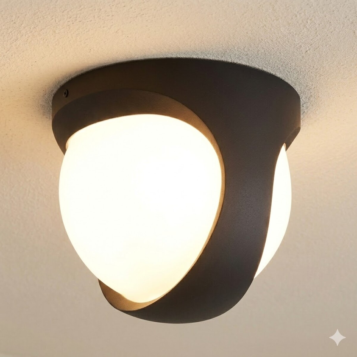 Luminaria aplique led bocha IP65 13W 