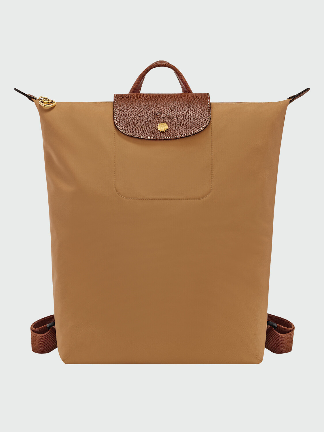 LONGCHAMP - LE PLIAGE ORIGINAL, MOCHILA M Beige