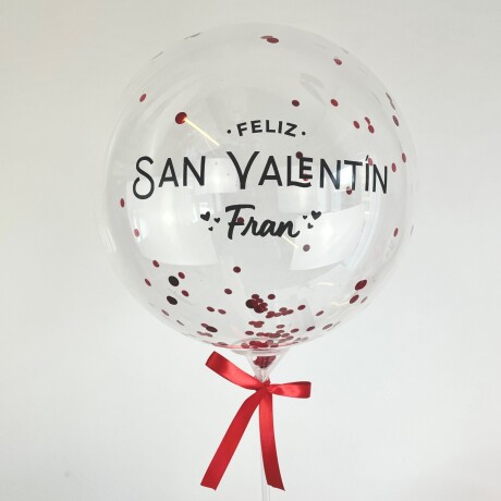 Globo Feliz San Valentín Globo Feliz San Valentín