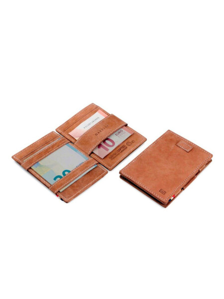 WALLET CAVARE CAMEL BROWN