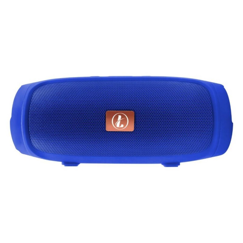 Parlante slim bluetooth azul