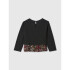 LS K2W PEPLUM TOP MOONLESS NIGHT