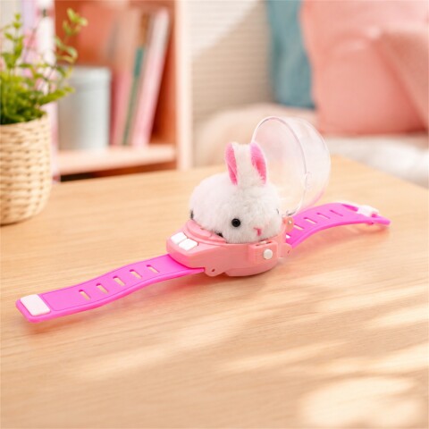 Auto a Control Remoto con Pulsera y Cápsula de Guardado Rosa 1
