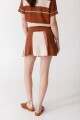 FALDA LEMON KNIT Chocolate