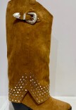 BOTA ALTA TACHA Camel