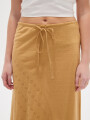 Falda Aglae Beige Oscuro
