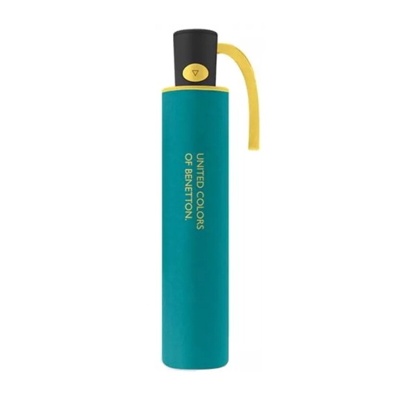 Paraguas Mini Ac Fanfare Green Benetton BENETTON UMBRELLA MINI AC FANFARE GREEN