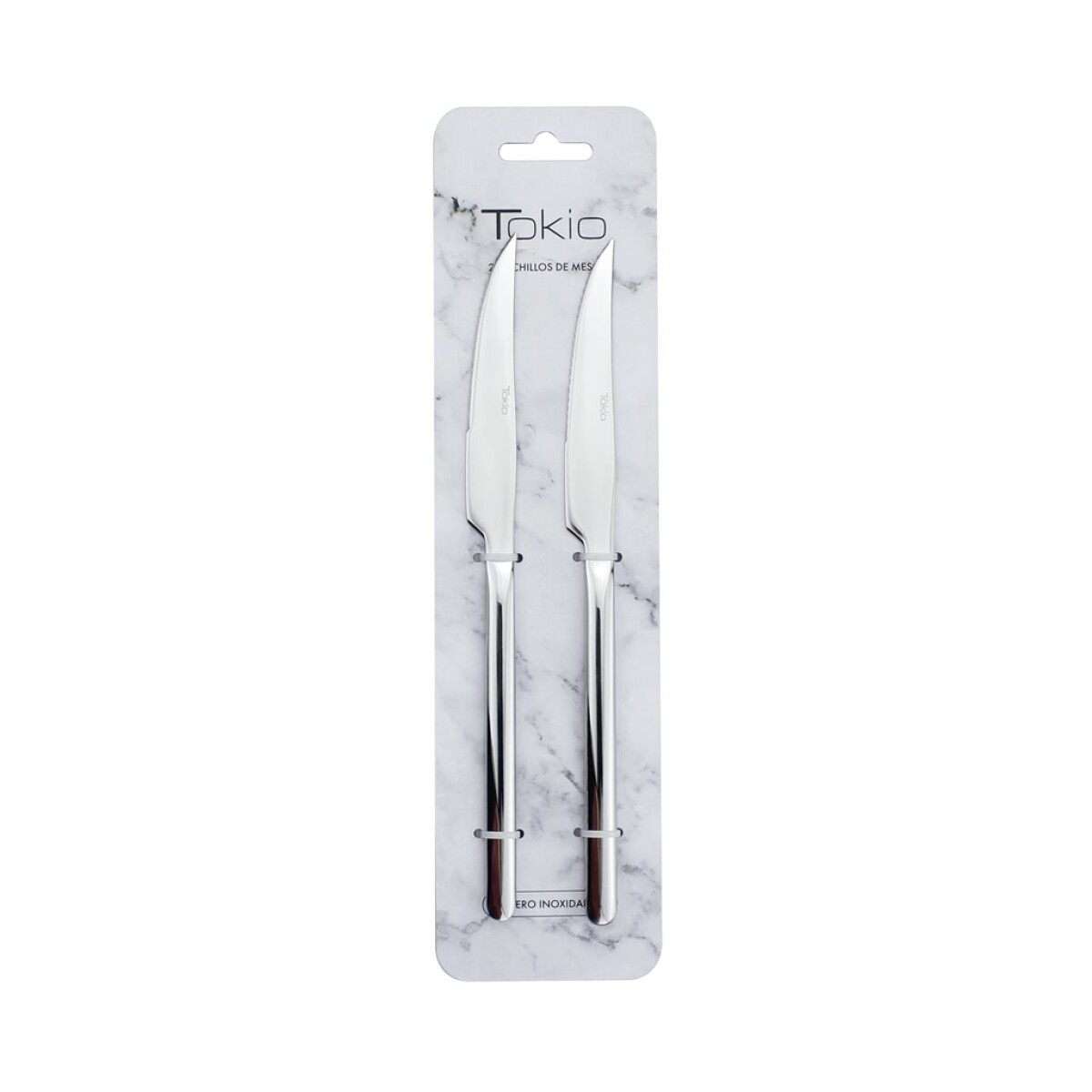 Set 2 Cuchillos de Mesa Selecta Tokio 22,8 cm Acero Inoxidable 