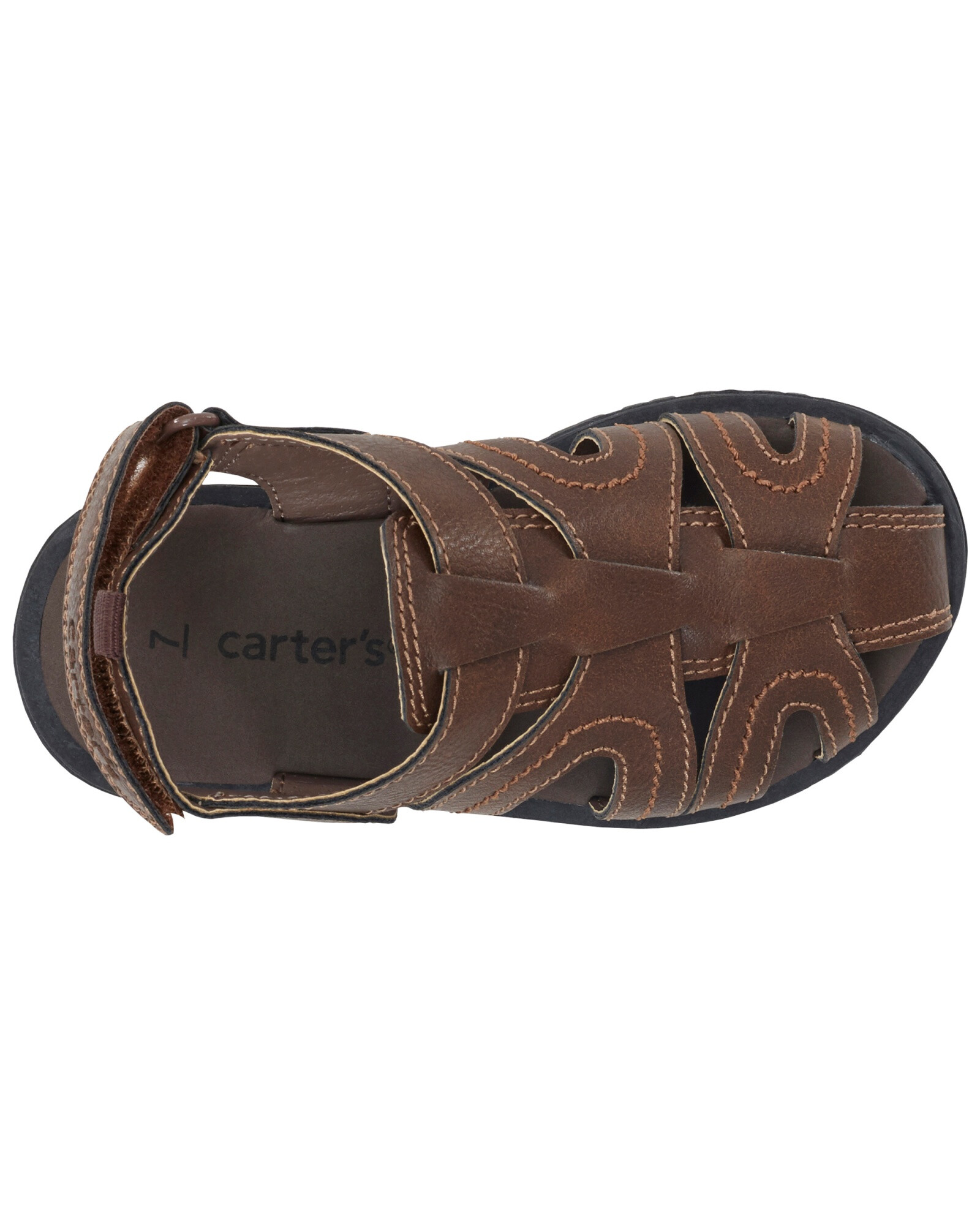 Sandalias tipo pescador, con velcro Sandalias tipo pescador, con velcro