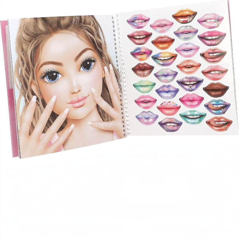 Libro de Stickers Face Top Model Libro de Stickers Face Top Model
