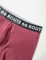 Boxer de algodon con lycra liso Fresh Bordo