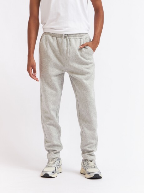 JOGGER LIMONERO GRIS MELANGE