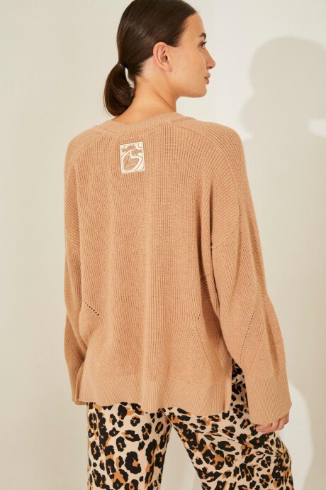 SWEATER ALABAMA CAMEL