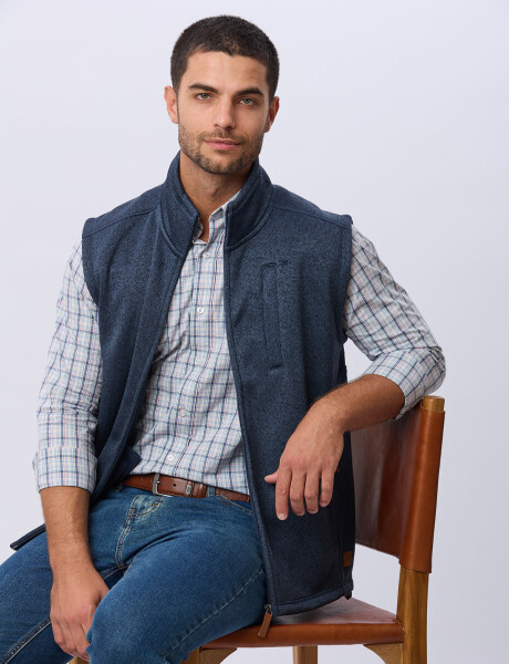 CHALECO FELPA ESPECIAL Azul