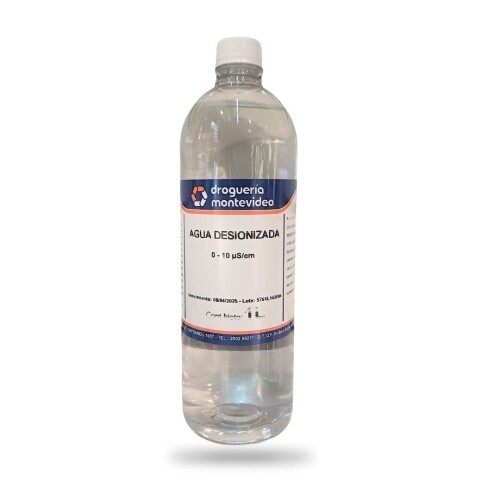 AGUA DESIONIZADA 1Lt Unica