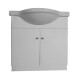 MOBILIARIO BAÑO MUEBLE 81X48X80 BLANCO C BACHAS 000