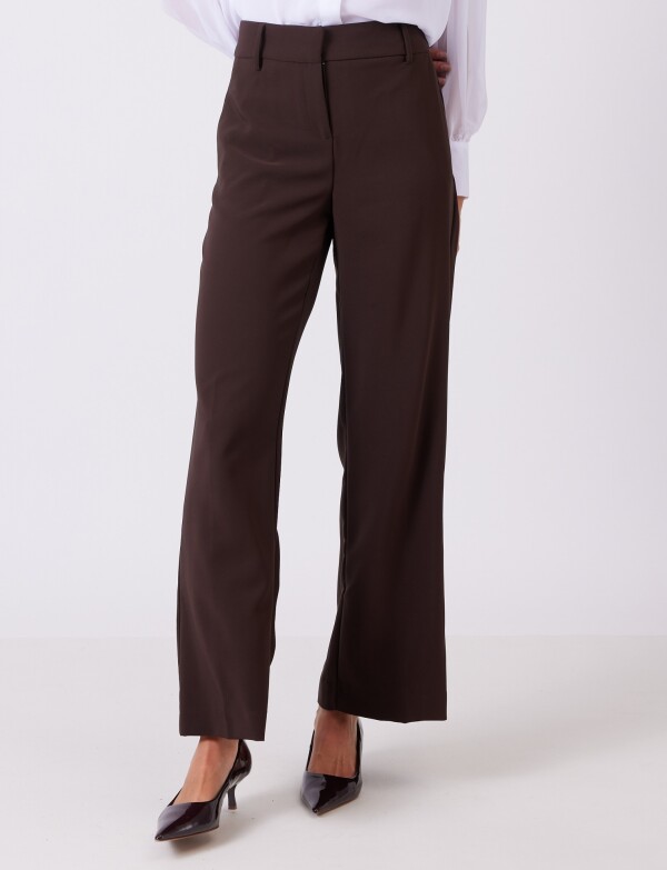 Pantalon Wide Leg MARRON