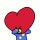 Lapicera rotación BT21 tata