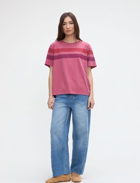 Remera Gaia Bordeaux
