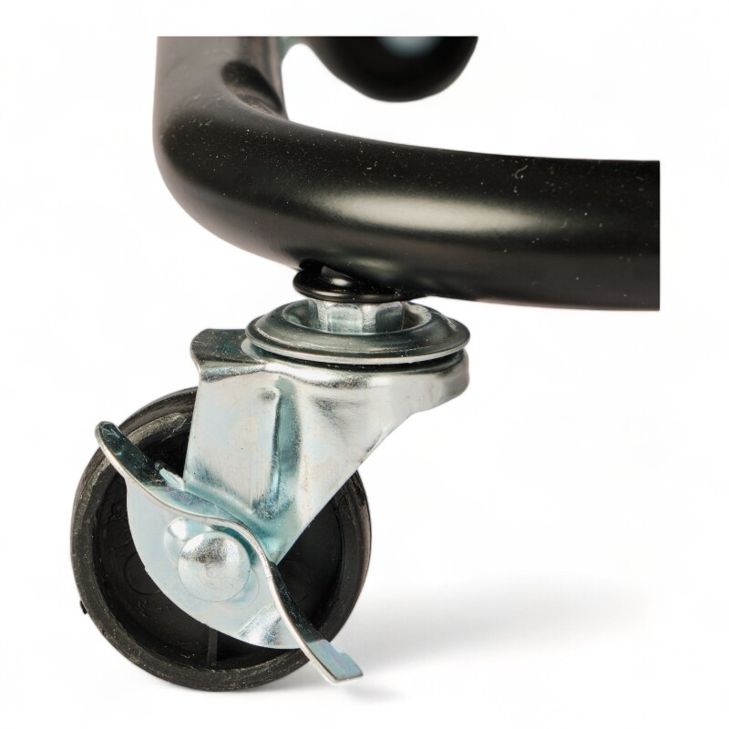 Carrito Rack Multiusos Organizador 3 Estantes 100% Metal Negro